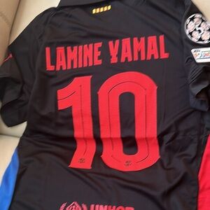 BARCELONA x TRAVIS SCOTT Limited Edition Cactus Jack Black  Lamine 2XL SlimFit